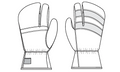 Insular Modular Glove System